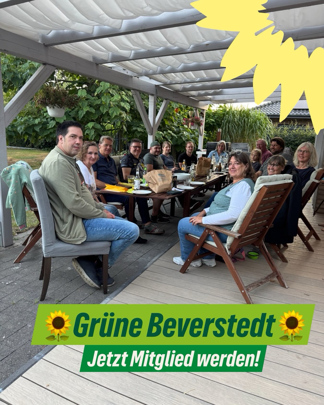 🌻 In fast jeder Sitzung des Ortsverbands der Beverstedter Grünen konnten wir in den letzten Jahren eine Vorstellungsrunde machen, weil…