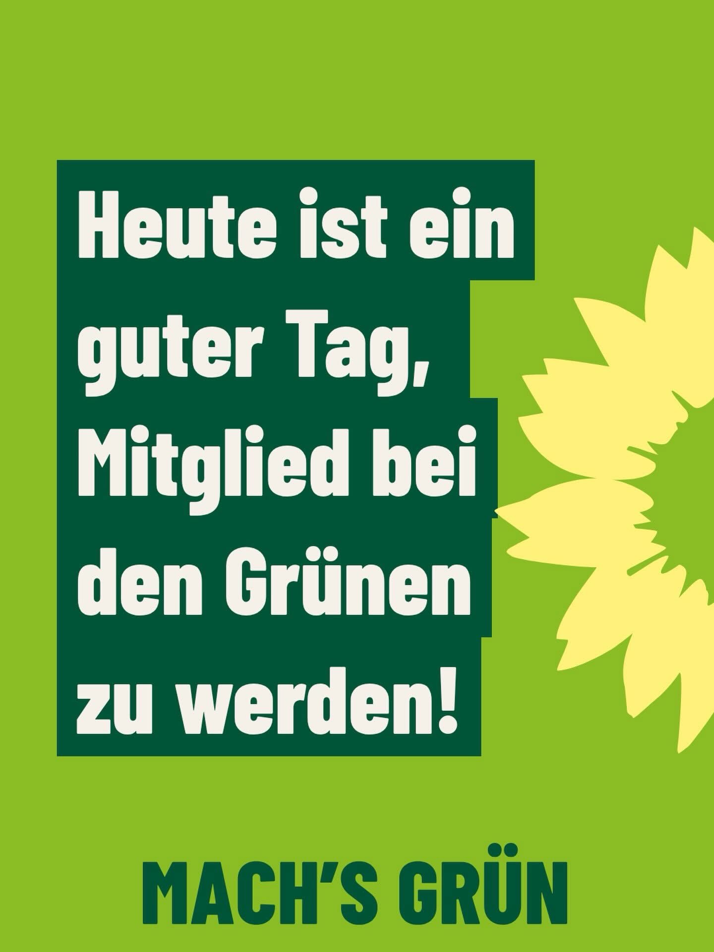 Wir tragen die Demokratie im 💚